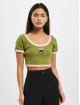 GCDS Tops sans manche Bad olive